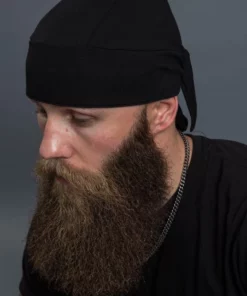 Hair Glove® Solid Black Full Head Wrap, 50008 Accessories