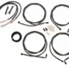 Parts Unlimited LA Choppers® Cable Kit - 12" - 14" Ape Hanger Handlebars - Midnight, 0610-1945 Components 2 Parts Unlimited LA Choppers® Cable Kit - 12" - 14" Ape Hanger Handlebars - Midnight, 0610-1945 Components