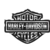 Chroma Decals & Patches Harley-Davidson® Bar & Shield Logo Decal, X-Large 30 X 40 In, Gray & Black CG4330