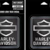Global Products Harley-Davidson® Insignia Double-Sided Low-Tack Decal, DW344302 Decals & Patches