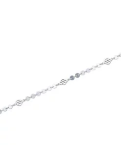 MOD Jewelry Harley-Davidson® Women's Small Disc Bar & Shield Chain Bracelet, HDB0455
