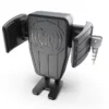 Parts Unlimited Phone Holders Ciro® Cybercharger™ Phone Holder W/ 15W Wireless Fast Charger & Perch Mount, 0636-0179