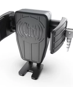 Parts Unlimited Phone Holders Ciro® Cybercharger™ Phone Holder W/ 15W Wireless Fast Charger & Perch Mount, 0636-0179