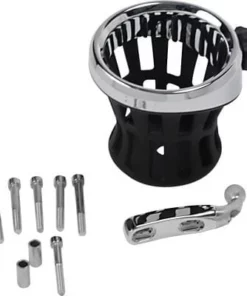 Parts Unlimited Ciro® Chrome Drink Holder W/ Perch Mount 0636-0019 Cup Holders