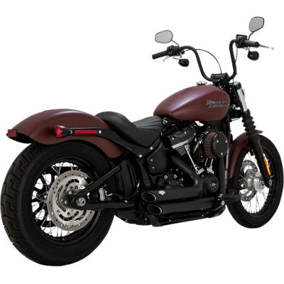 Pipes Vance & Hines® Black Shortshots Staggered Exhaust System, VH0290 3 Pipes Vance & Hines® Black Shortshots Staggered Exhaust System, VH0290
