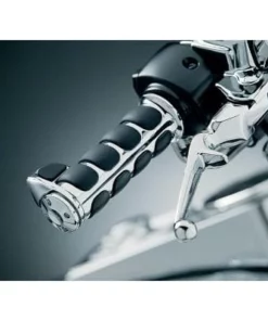 Kuryakyn® Chrome ISO-Grips For Dual Cable Throttle, DS-243190