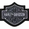 Global Products Decals & Patches Harley-Davidson® Silver Bar & Shield Patch, 2X-Large
