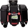 Parts Unlimited Ciro® Saddlebag LED Filler Panel Lights - Black - 14-UP FLHX/FLTR, 2040-1929