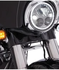 Parts Unlimited Ciro® Front Signal Light Inserts - Chrome - Amber Lens, 2040-2017