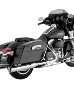 Vance & Hines® Monster Round Muffler - Chrome - '95-'16 FL 1801-0395