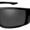 Wiley X Sunglasses & Goggles Harley-Davidson® Mens HD Chain Asphalt Sunglasses, Smoke Grey Lens HACHN01