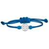 MOD Harley-Davidson® Women's Outline Bar & Shield Circle Wax Cord Bracelet - Teal, HDB0407