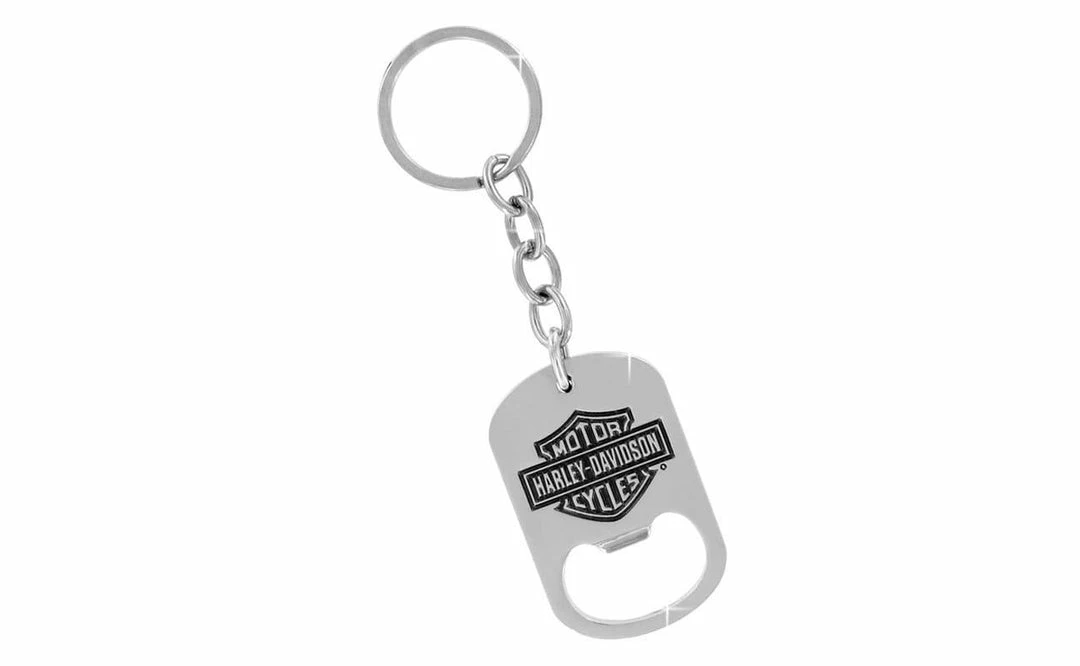 Baron & Baron Harley-Davidson® Bar & Shield Opener Keychain, Silver HDKBO14 $10 & Under 3 Baron & Baron Harley-Davidson® Bar & Shield Opener Keychain, Silver HDKBO14 $10 & Under