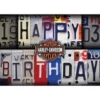 Ace Branded Harley-Davidson® License Plate Birthday Card HDL-20002 Home