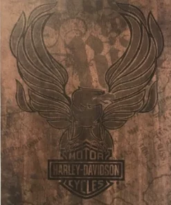 Ace Branded Harley-Davidson® Eagle Live To Ride Blank Card HDL-20068 Home