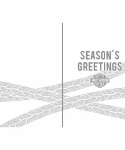 Ace Branded Home Harley-Davidson® Oh What Fun It Is Christmas Greeting Card, HDL-20079