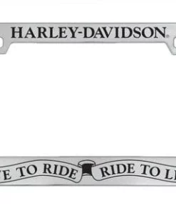 Baron & Baron Accessories Harley-Davidson® Live To Ride License Plate Frame, HDLF35