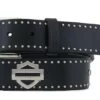 American Accessories Harley-Davidson® Women's Speed Queen Bar & Shield Belt, HDWBT11713-BLK Ladies' Belts & Buckles