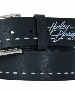 American Accessories Harley-Davidson® Women's Dark Side Belt, HDWBT11714-BLK