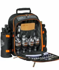 Ace Branded Harley-Davidson® Bar & Shield® Picnic Pack | Service For Four - HDX-99224