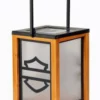 Evergreen Home Harley-Davidson® Bar & Shield® Silhouette Solar Lantern - HDX-99226 1 Evergreen Home Harley-Davidson® Bar & Shield® Silhouette Solar Lantern - HDX-99226