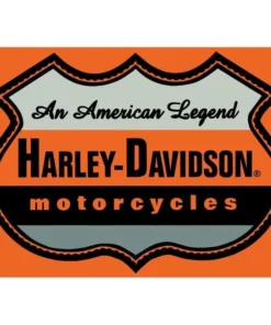Ande Rooney Harley Davidson® American Legend Embossed Tin Sign 2010711 Home
