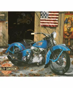 Ande Rooney Harley Davidson® At Your Service Embossed Tin Sign 2010541 Home