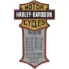 Ande Rooney Harley-Davidson® Patented Dates Die-Cut Embossed Tin Sign, 2010181 Signs & Wall Art 1 Ande Rooney Harley-Davidson® Patented Dates Die-Cut Embossed Tin Sign, 2010181 Signs & Wall Art