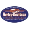 Ande Rooney Harley-Davidson® Quality Oval Die-Cut Embossed Tin Sign, 2010861 Home