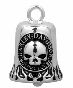 MOD Harley-Davidson® Classic Willie G Skull Flames Ride Bell, HRB005 Ride Bells