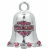 MOD Ride Bells Harley-Davidson® Pink Crystal Bar & Shield Ride Bell, HRB019 2 MOD Ride Bells Harley-Davidson® Pink Crystal Bar & Shield Ride Bell, HRB019