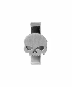 MOD Harley-Davidson® Women's Stainless Steel Small Wille G Skull Rally Charm, HSC0094 Jewelry
