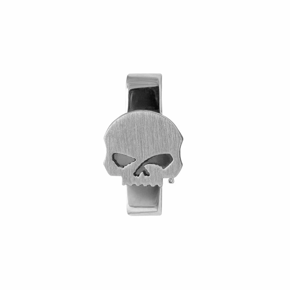 MOD Harley-Davidson® Women's Stainless Steel Small Wille G Skull Rally Charm, HSC0094 Jewelry 3 MOD Harley-Davidson® Women's Stainless Steel Small Wille G Skull Rally Charm, HSC0094 Jewelry
