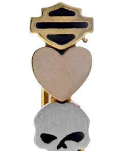 MOD Harley-Davidson® Women's Stainless Steel Small Totem Rally Charm HSC0097