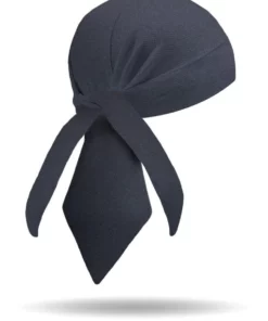 TAW Gear® Soft Cotton Twill Black Head Wrap W/ WrapSure, HW1222-WS