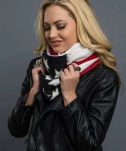 Accessories Hair Glove® Stars And Stripes Reversible Double Layered Infinity Scarf 7 Accessories Hair Glove® Stars And Stripes Reversible Double Layered Infinity Scarf