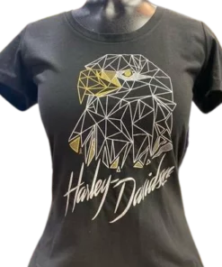 Superstition Harley-Davidson Harley-Davidson® Women's Black Alley Short Sleeve Shirt, Black