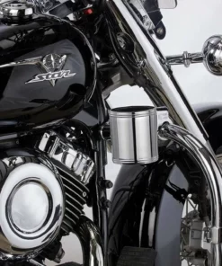 Kurzer Kaddy Cup Holders Kruzer Kaddy® 200 Chrome Handlebar Mount Motorcycle Cup Holder KK200 7 Kurzer Kaddy Cup Holders Kruzer Kaddy® 200 Chrome Handlebar Mount Motorcycle Cup Holder KK200