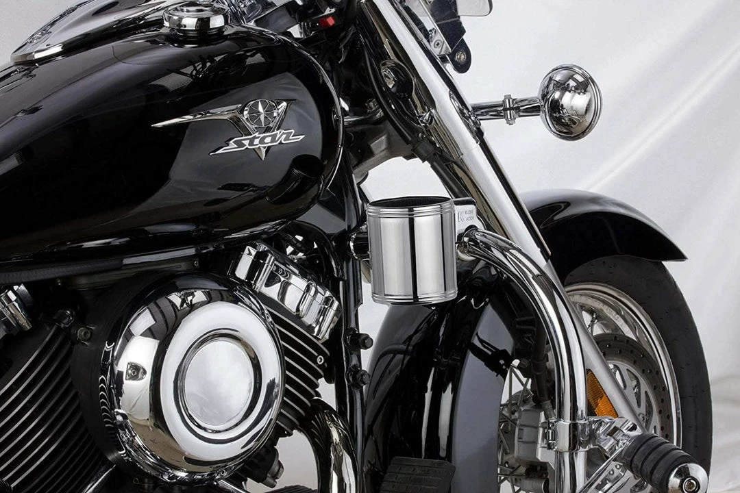 Kurzer Kaddy Cup Holders Kruzer Kaddy® 200 Chrome Handlebar Mount Motorcycle Cup Holder KK200 5 Kurzer Kaddy Cup Holders Kruzer Kaddy® 200 Chrome Handlebar Mount Motorcycle Cup Holder KK200