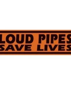 Ande Rooney Harley-Davidson® Loud Pipes Embossed Tin Sign, 2120031 Home