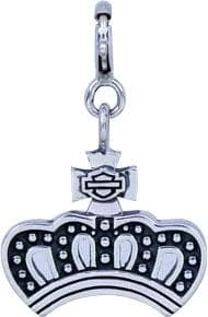 MOD Harley-Davidson® Crown W/ Bar & Shield Charm, HDC0132 Jewelry