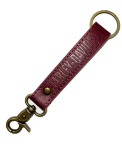 Plasticolor Auto & Garage Harley-Davidson Merlot Vinyl Strap Keychain, 4552