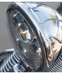 Everything LED® The Sirius 3450 5 3/4" LED Headlight Chrome, LED5-C Bike Closeouts