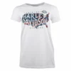 Superstition Harley-Davidson Harley-Davidson® Women's Faded States Short Sleeve Tee, White 2 Superstition Harley-Davidson Harley-Davidson® Women's Faded States Short Sleeve Tee, White