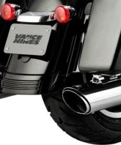 Pipes Vance & Hines® Chrome Twin Slash Round Slip-Ons, VH0240