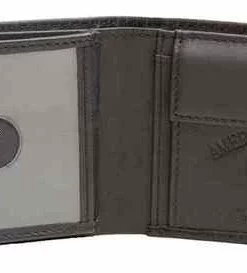 Leather Source Accessory Wallets & Chains Harley-Davidson® Mens Wallet, International Billfold Leather, Black IM7924L-Black