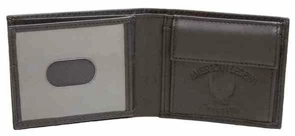 Leather Source Accessory Wallets & Chains Harley-Davidson® Mens Wallet, International Billfold Leather, Black IM7924L-Black 4 Leather Source Accessory Wallets & Chains Harley-Davidson® Mens Wallet, International Billfold Leather, Black IM7924L-Black