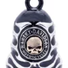 MOD Ride Bells Harley-Davidson® Sculpted Skull & Flames Logo Ride Bell, Black Finish HRB083 2 MOD Ride Bells Harley-Davidson® Sculpted Skull & Flames Logo Ride Bell, Black Finish HRB083