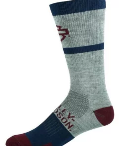 Wolverine Harley-Davidson® Women's 2-Pack Color Block Performance Riding Socks - Gray