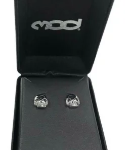MOD Jewelry Harley-Davidson® Women's Sterling Silver Skull Emblem Post Earrings HDE0377 7 MOD Jewelry Harley-Davidson® Women's Sterling Silver Skull Emblem Post Earrings HDE0377